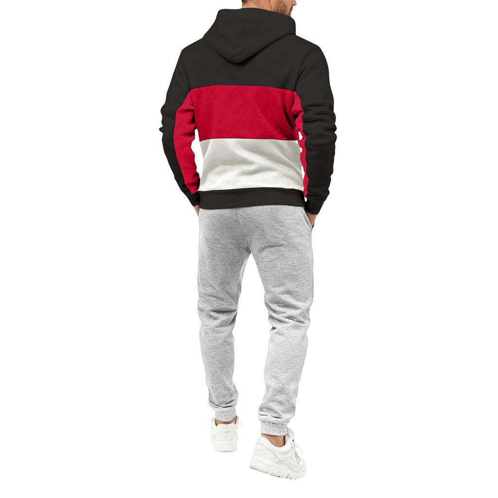 Men's Fall/Winter Hooded Sports Set