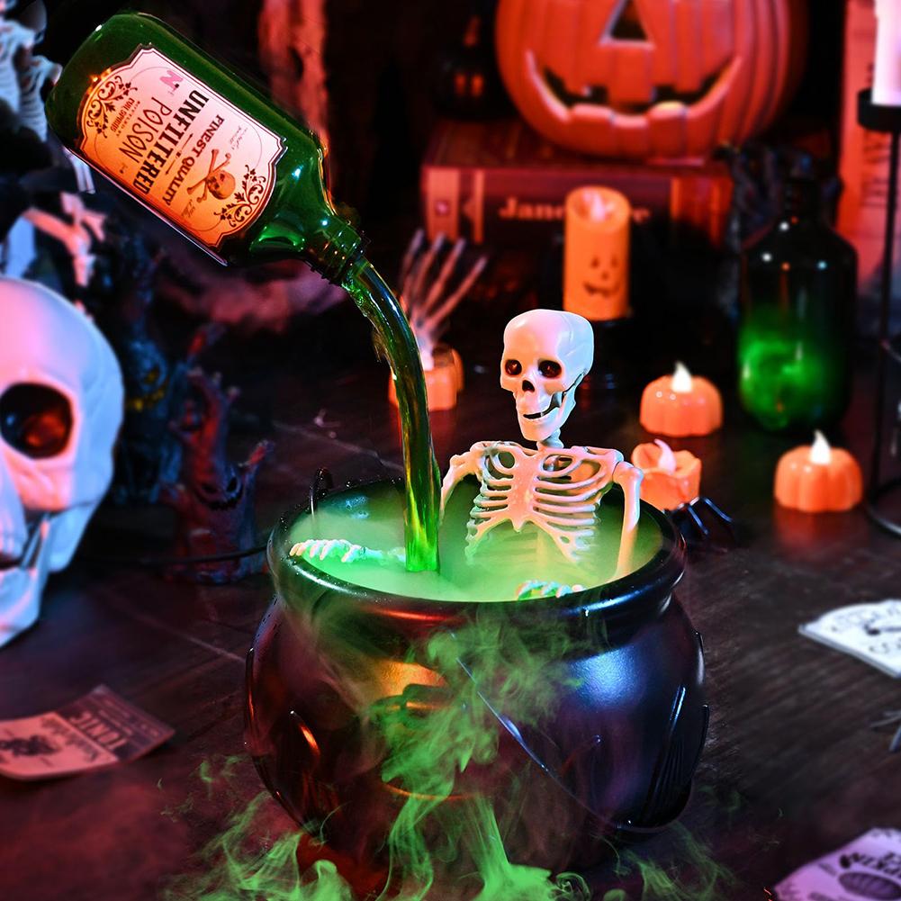 Halloween Decorations Indoor Decorations Indoor W/ Witches Cauldron Party Decor Decoration Set for Home Yard Lawn Garden