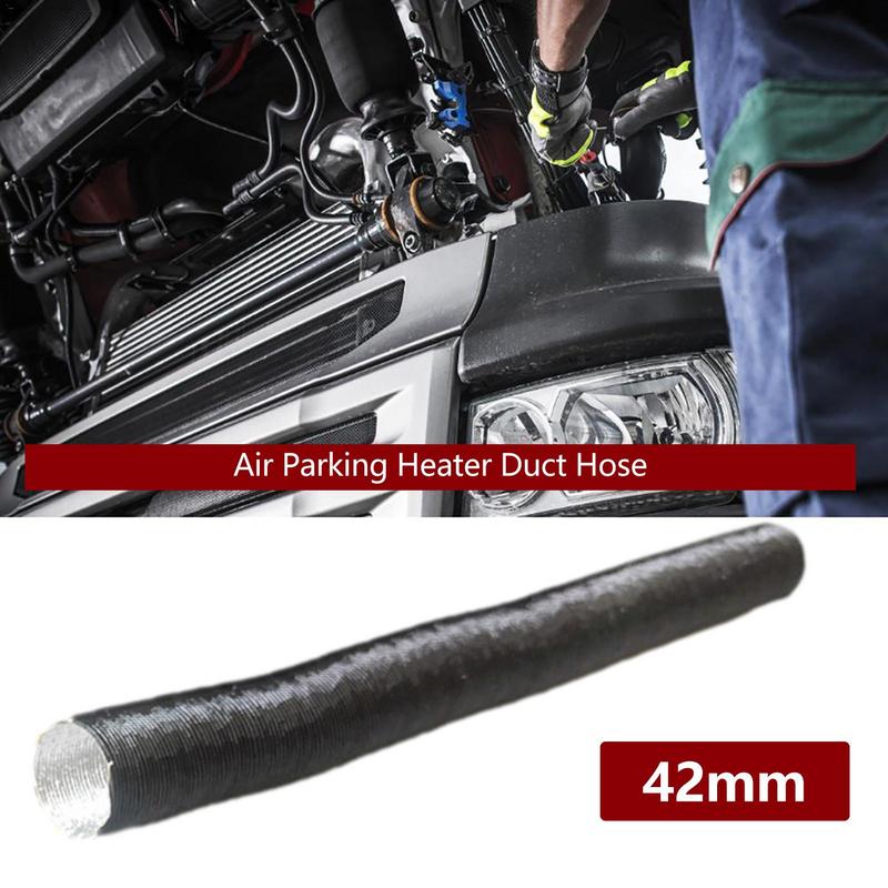 42 60 75 mm Přívod vzduchu Tepelná konzervace Hliníková fóliová trubka Ohřívací hadice Potrubní hadice Výfuková hadice Pro Auto Topení Příslušenství