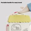 1 Piece Adult Lunchbox With 4 Compartments - Microwave Safe, Leak-proof, Includes Cutlery (spoon, Fork), Portable Cutlery