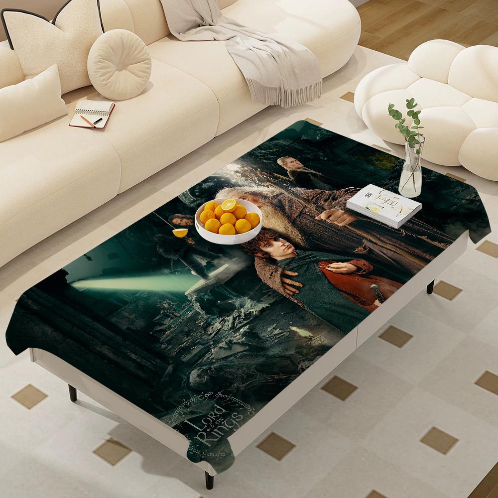L-Lords Game Rings Home Tablecloths Dining Decoration And Rectangular Table Accessories Waterproof Cloth Anti-Stain