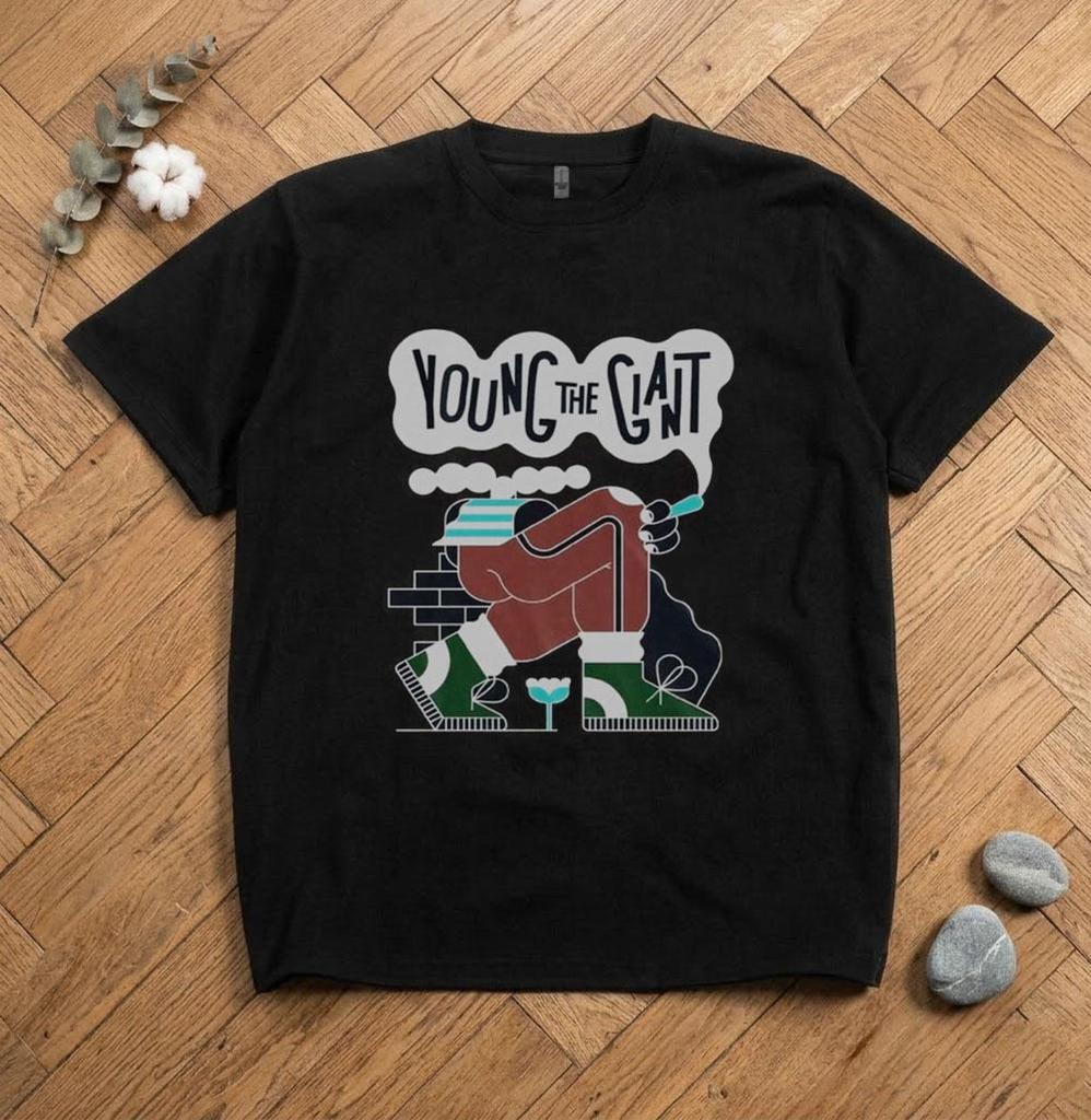 Young The Giant Graphictee T-Shirt, Cotton ,Style Graphic,Bandtee,Unisex style