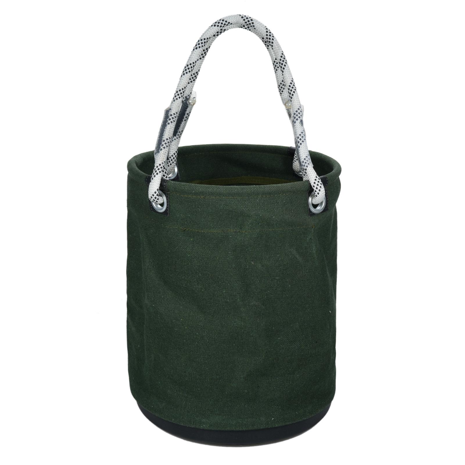 

PENGGONG Холщовая круглая складная сумка для хранения инструментов, органайзер для инструментов, складная корзина для хранения армия зеленый