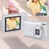 Digital Camera for Photography 50MP 1080P HD Auto  Multi Digital Zoom Mirrorless Video Camera with 2.4 Inch Screen for Travel