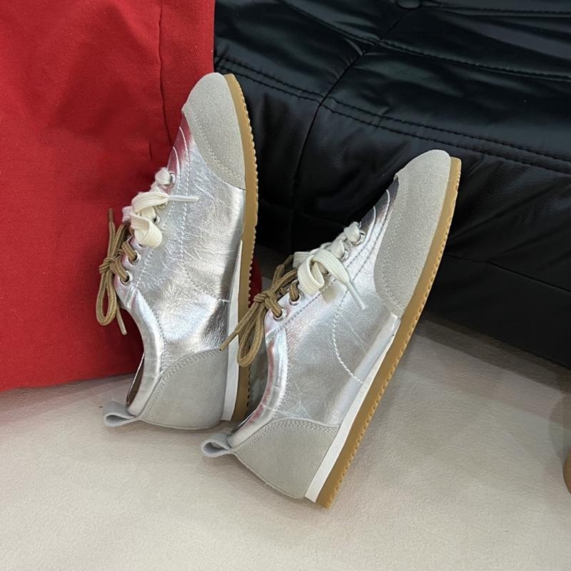 Women's Flat Training Shoes 2025 New Color-block Running Female Sneakers Shoes Soft-soled Casual Shoes for Women