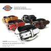PU Double Leather Stitch Belt [Dickies] (Dickies FREE/Chocolate)