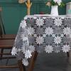 Embroidered Tablecloth with Hollow Multi Size Dust-proof and Anti Slip High-end Long Strip Tablecloth, Nordic Hollow Tablecloth
