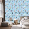 Wallpaper Colorful Animals from a Fairy Tale for the Living Room and Bedroom 50x1000