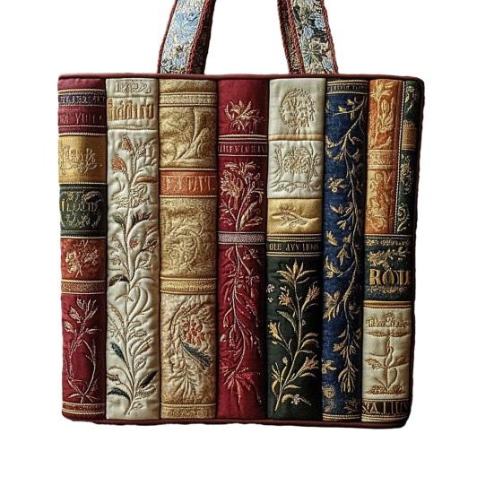 Стеганая сумка-тоут Женская винтажная сумка через плечо Цветы Животные Сумка Цветочный кошелек для поездок на работу Вечеринки Ежедневные поручения D 1390₽