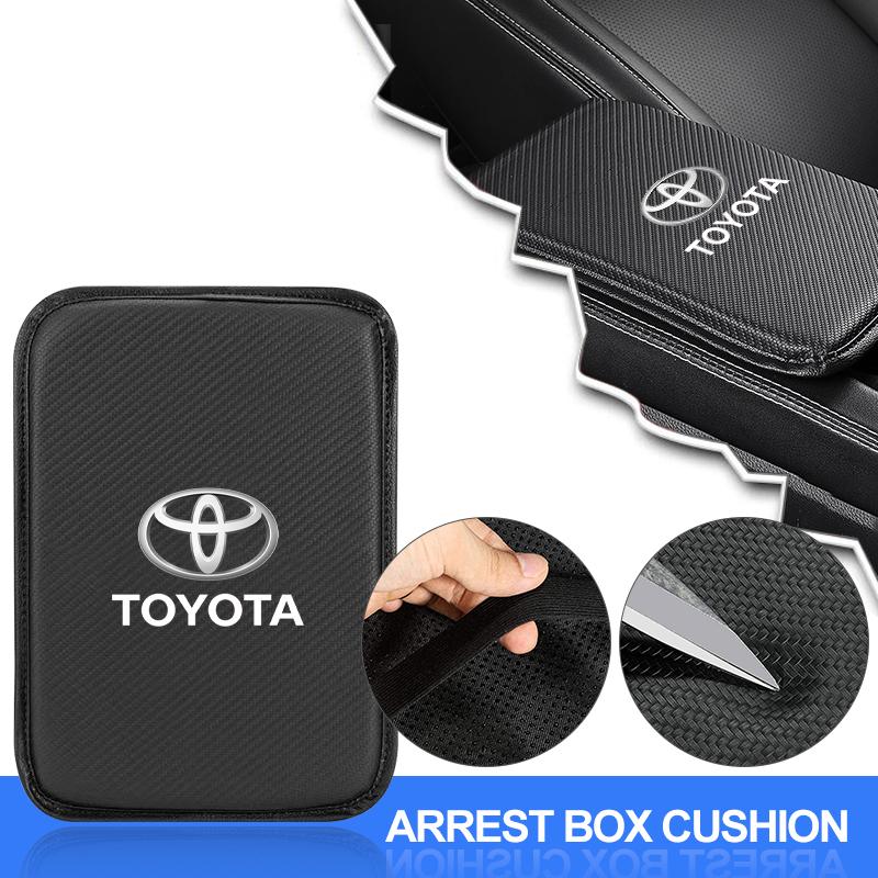 Car Armrest Box Pad Car Center Console Arm Rest Protector For Toyota Camry XV10 XV XV20 XV30 XV40 XV50 XV70 dgrb6