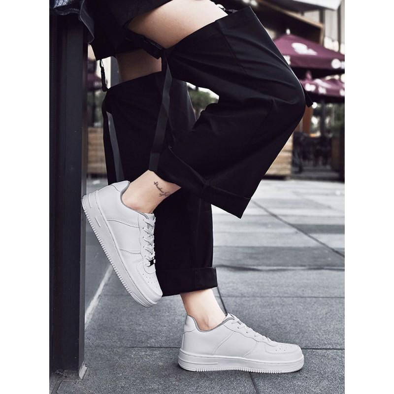 

45 Shoes Men s 46 Air Force No.1 Women s Small White Board Large Versatile Couple Trendy 38 Standard Sneaker Size белый