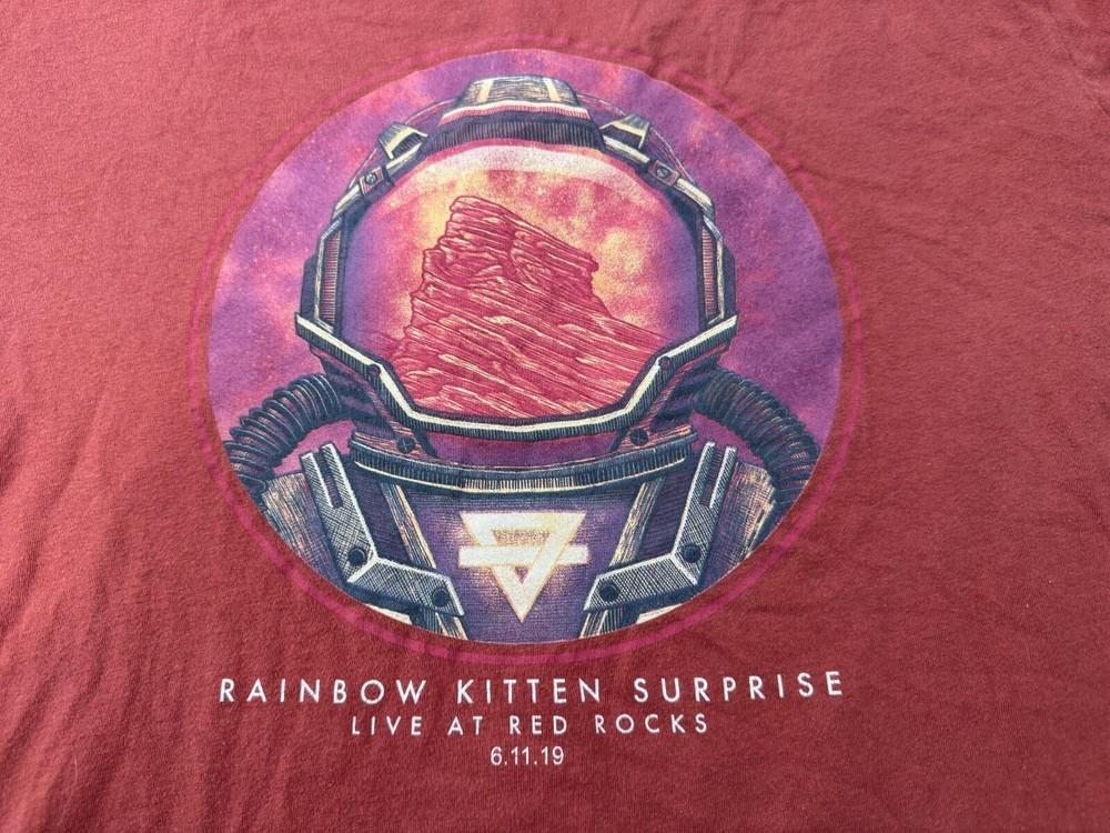 Rainbow Kitten Surprise Tour Live at Red Rocks Tour Shirt Unisex S-5XL 1G0258 Unisex T-Shirt XL