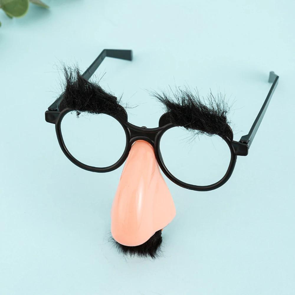 Halloween Glasses Props Moustache Glasses Party Decoration Funny Triangular Sunglasses
