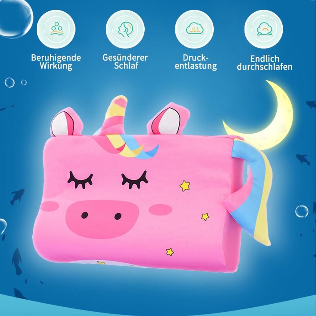 Calmlye Pillow, The Children's Pillow For Better And Healthier Sleep, Kids Cushion, Ergonomic, Breathable And Skin-friendly