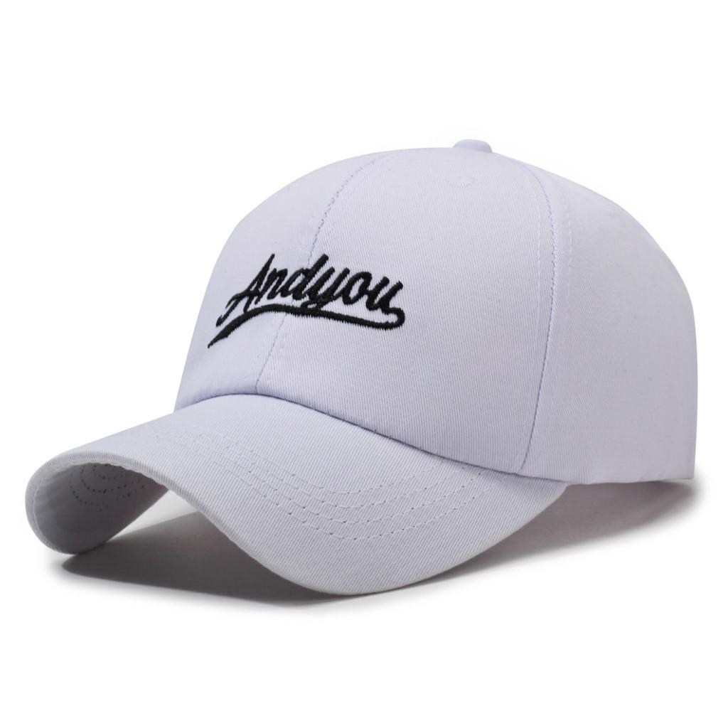 Embroidery Andyou Letter Baseball Cap Adjustable Outdoor Sports Sun Protection