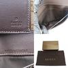 Used GUCCI Purse 245723 GG canvas/leather Brown beige W Hook Wallet