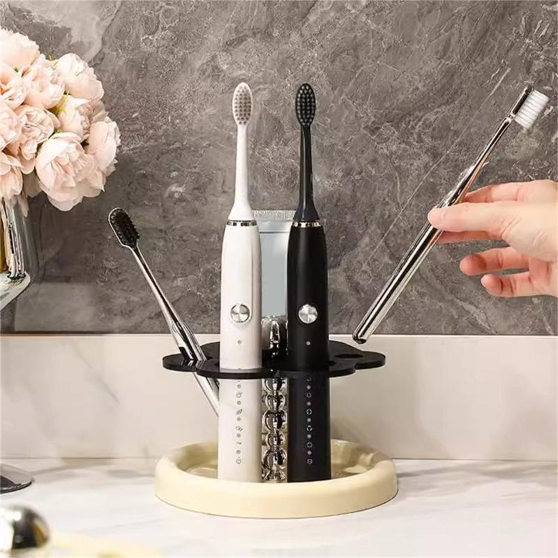 Paws Shape Kitten Toothbrush Toothpaste Holder for Home and Bathroom Countertop Paws Decoration