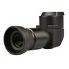 Camera Viewfinder 1.250X- 2.50X Magnification Right Angle Viewfinder with 10Pcs Mounting Adapter for Camera Accessories