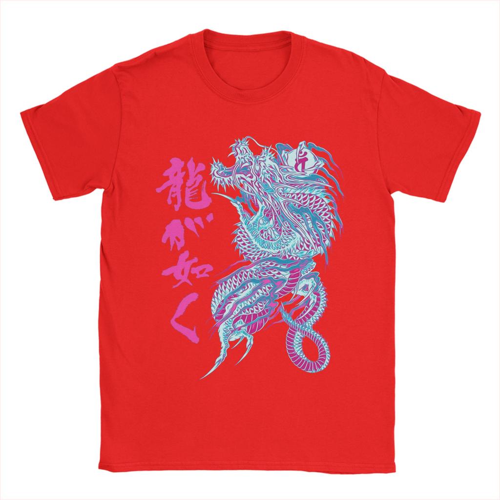 Yakuza T Shirt Mens  100 Cotton Funny TShirts Round Collar  Tee Shirt Short Sleeve Clothing Unique