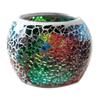 European Style Glass Mosaic Candle Holder, Bar Decoration, Colored Glass Candle Holder Decoration, Creative Candle Cup Ornament