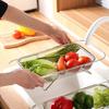 Sink Strainer Drain Basket Strong Load-bearing Retractable Design Multi-purpose Expandable Sink Colander Strainer Basket
