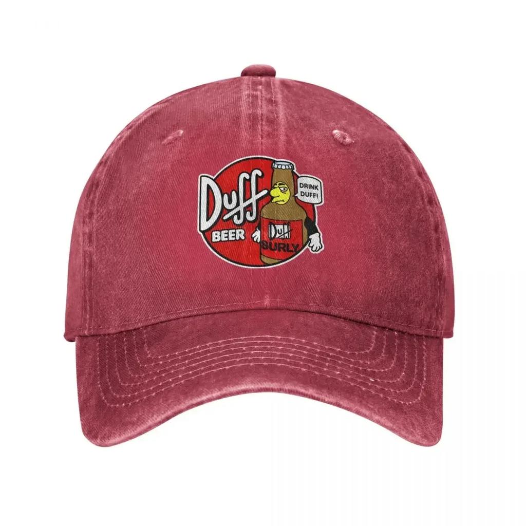 Duff Beer Logo Cap Unisex WomenCotton Trucker Hat Daily Wear Adjustable Baseball Cap