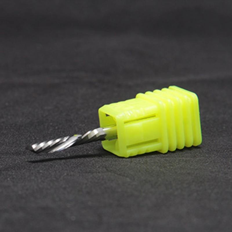 Solid Spiral Steel Mill Cutters for CNC Router,Compression Wood End Mill High-Speed Cutters Continuous Cutting Tool