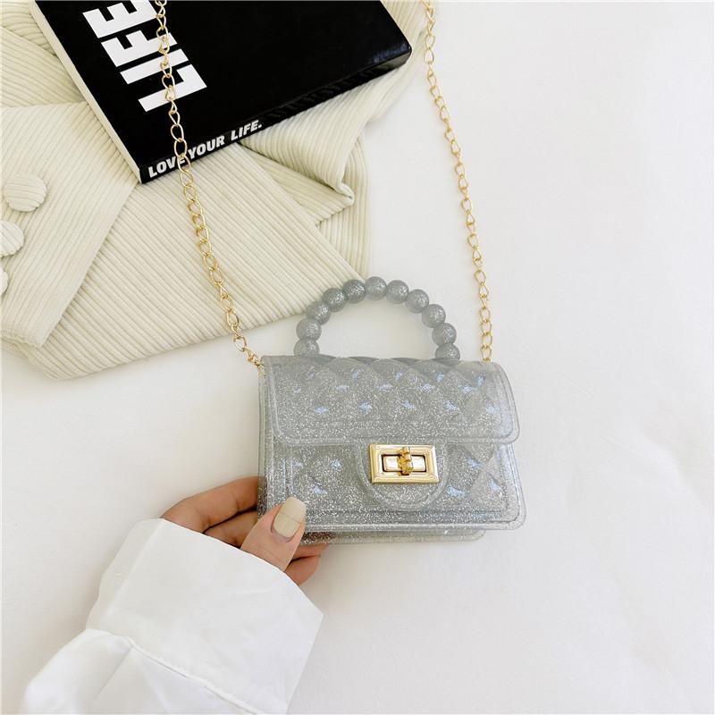 Jelly Bag Pvc Bag Trendy Women'S Bag Shoulder Messenger Bag