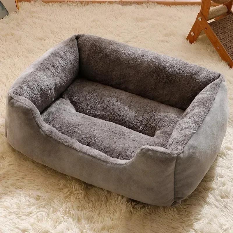 

Pet Deep Sleep Cat Bed Кровать для кошек Собак Теплая утолщенная кошачья кровать Подушки для котят Домики для собак Гнездо для сна для кошек и собак Матрас для домашних животных 30x45cm