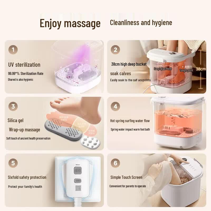 Midea ZL305 Max Foot Spa Massager with Sterilization