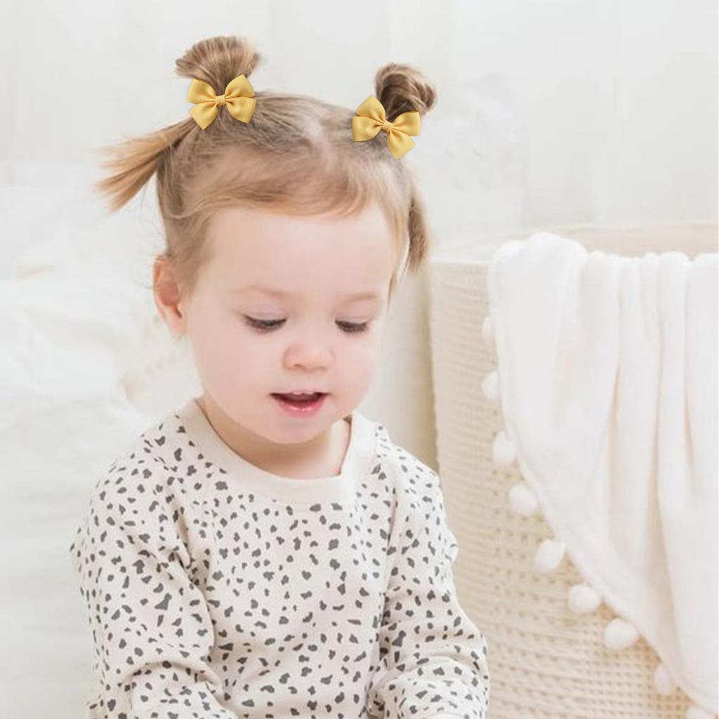 20/40/50 szt. 2" Rypsowa Wstążka Kucyki Kokardy do Włosów Elastyczne Gumki do Włosów Opaski do Włosów Uchwyty Akcesoria do Włosów dla Niemowląt Dziewczynek