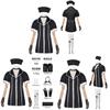 Mein Dress Up Darling Kitagawa Marin Cosplay Krankenschwester Uniform Kostüm Für Anime Rollenspiel Mit Spitzenverzierungen