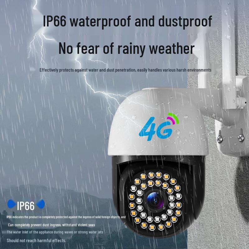 Haoqu 360° Outdoor & Home PTZ Security Camera with Night Vision CN plug (adapter included)