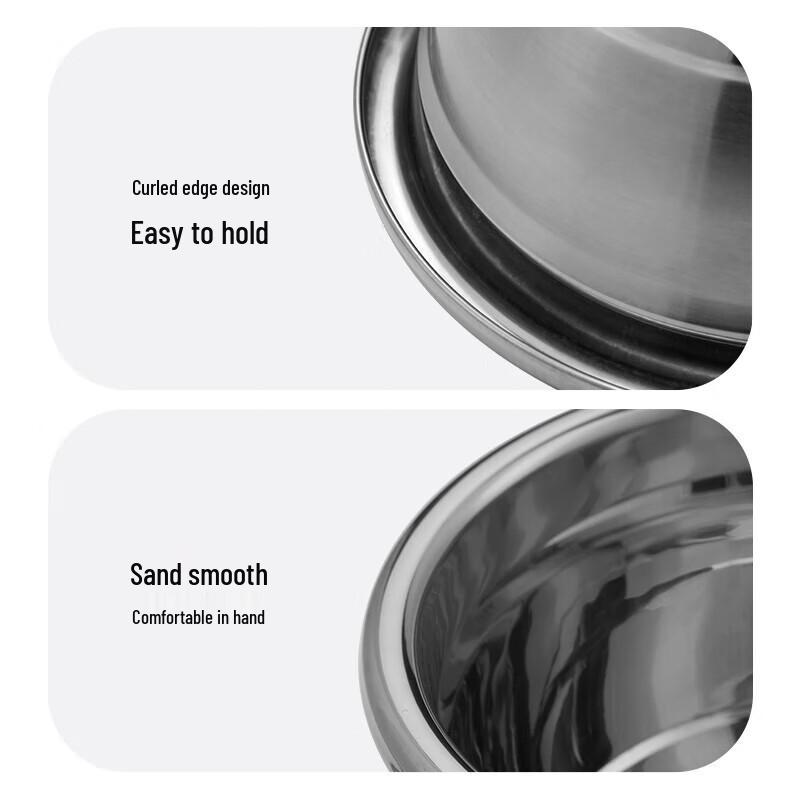 Chahua 28cm Stainless Steel Mixing Bowl