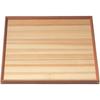 Made In Handy Wooden Set of Handmade White Wood Square with Clear Finish J-kitchens Tray, Japan, Item, Measure, 1,