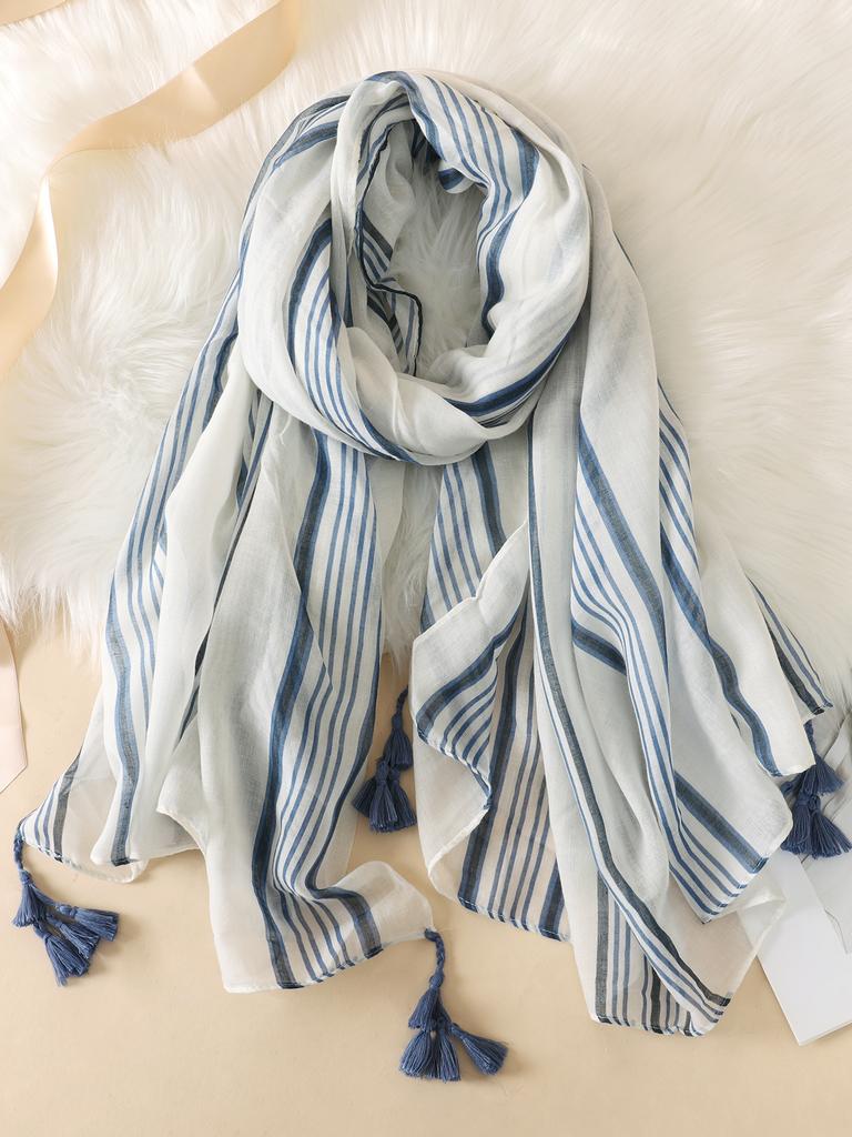 Nytt tynt bomullsskjerf for kvinner med blomstertrykk Hijab myke sjal og omslag Bohemia Kvinnelige Foulard pashmina Bandana hodeskjerf