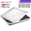JingJingRS Stainless Steel Commercial Steaming Tray