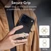 Brieftaschen-Hülle mit Kartenhalter, 360° drehbarer Ring-Ständer, Magnetverschluss und strapazierfähige stoßfeste Abdeckung für iPhone 17 Pro Max Air