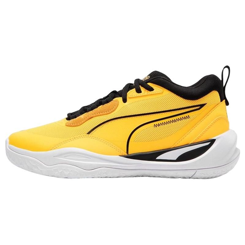 Puma Men's Playmaker Pro Dylan Low Top Basketball Shoes Yellow Black 377577-01