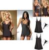 Sexy Lace Sleep Dress With Striped Design For Women And Girls