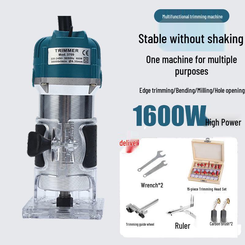 Multifunctional Electric Trimmer & Engraver for Woodworking and Home Décor