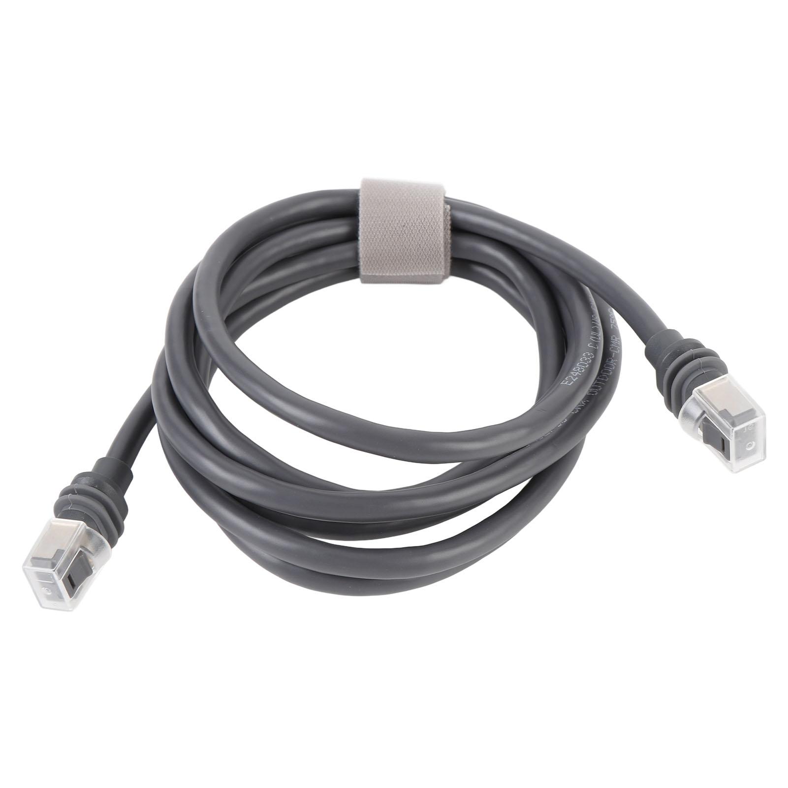 

Кабель Ethernet для супутникової тарілки Gen 3 26AWG 10 Гбіт/с Високошвидкісний ПВХ Мідний RJ45 Захищений від погодних умов 2m / 6.56ft