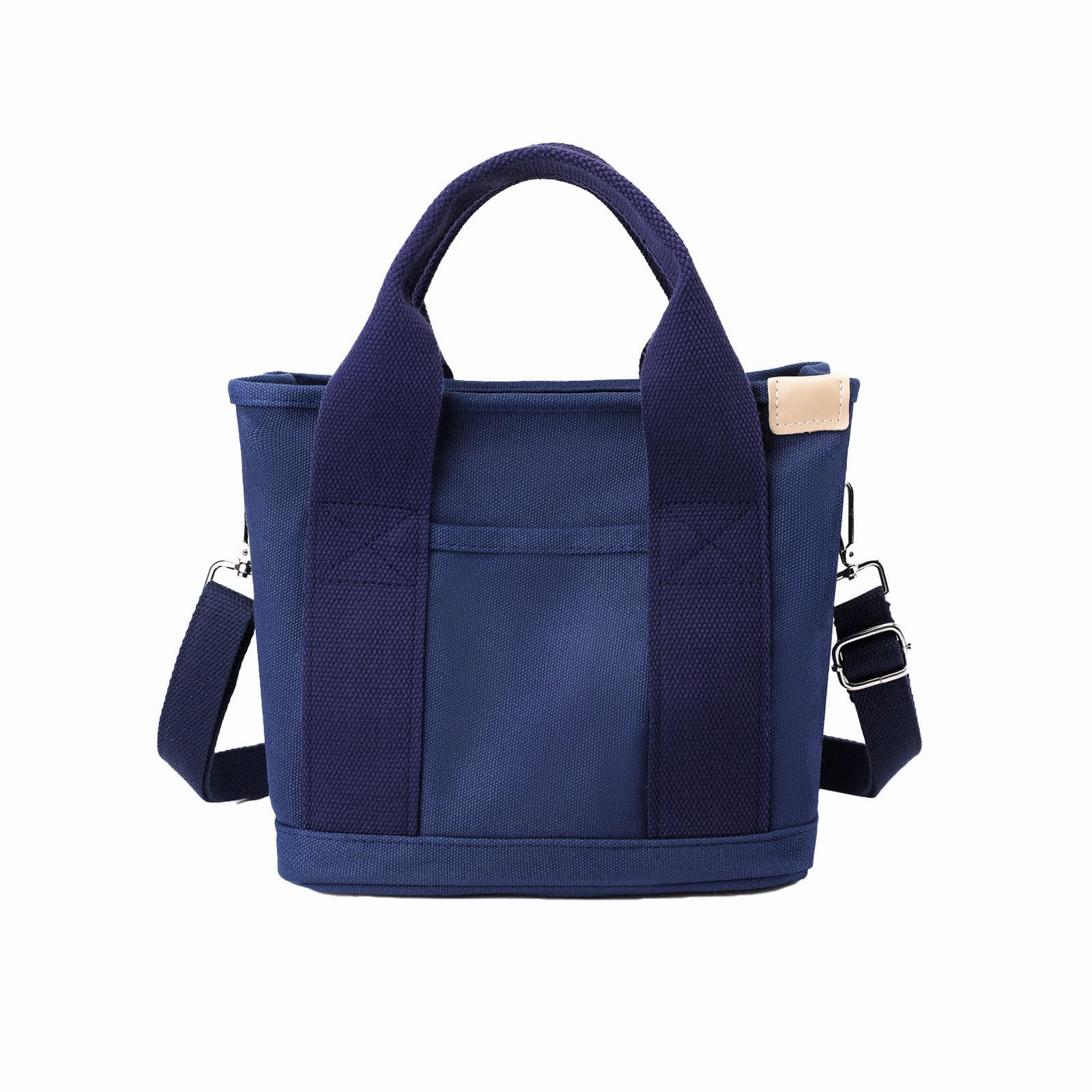 

HomyComy Women s Canvas Tote Bag with Dividers, Mini Tote, Handbag, Diameter Bag, Lunch Bag, Stylish Canvas Tote Bag, Unisex