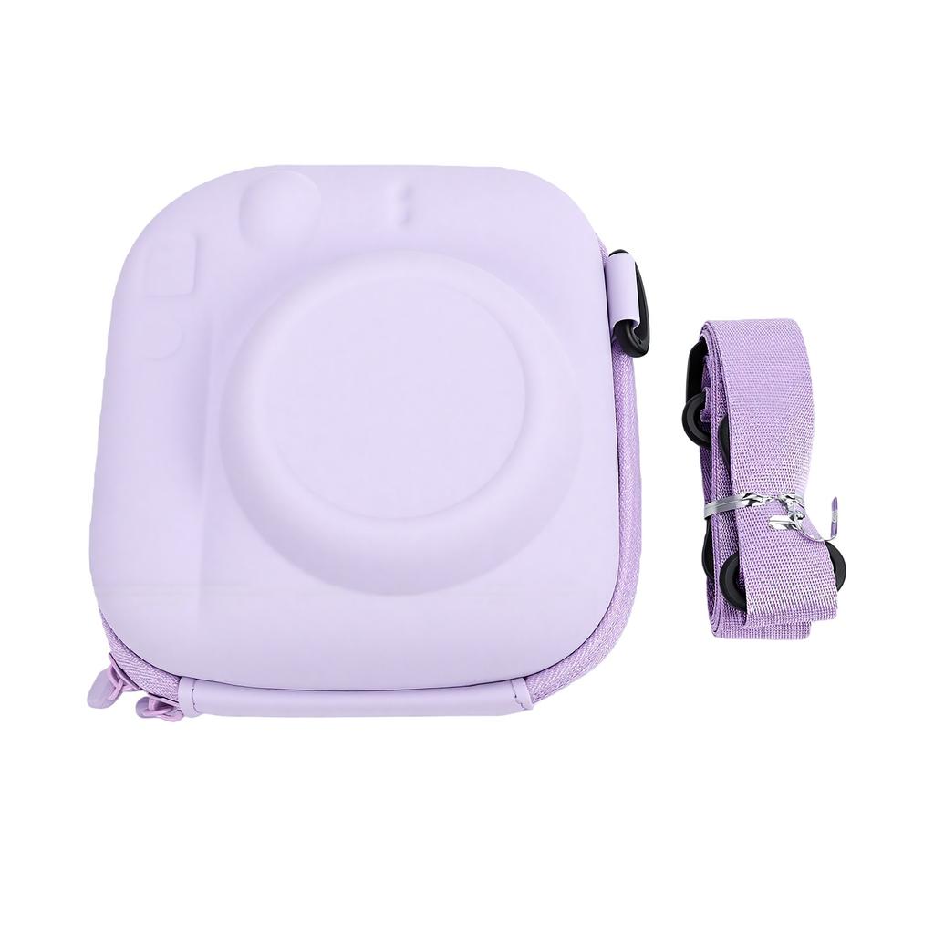 Geantă de transport protectoare pentru aparat foto instant, compatibilă cu Fujifilm Instax Mini 13 12, geantă portabilă cu curea de umăr, din EVA dur, pentru depozitare