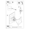 Solido black wall lamp