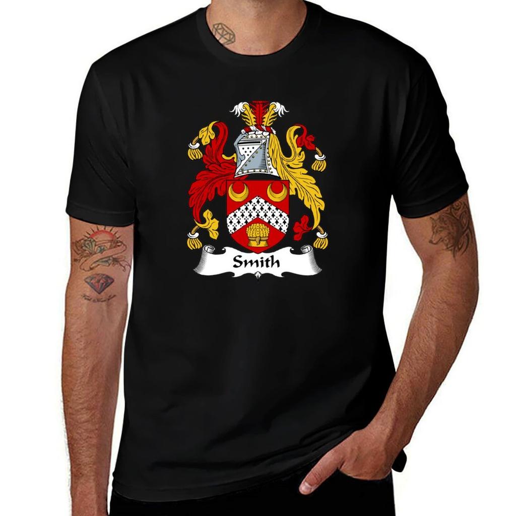 Smith Coat of Arms Smith Family Crest TShirt Athletic Quick Dry TShirt for Unisex