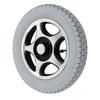 320mm Wheelchair Tire PU Inflatable Wheel Alloy Steel Hub Disabled Vehicle Rear Tyre 4 Hole