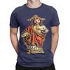 Heiligstes Herz Jesu Göttliche Segnung Design Lustig 100% Baumwolle T-Shirt Jesus T-Shirts Oberteile Für Unisex