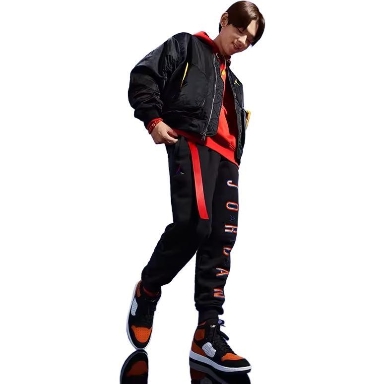 Air Jordan Sport Ganzkörper-Reißverschluss Herbstjacke Asien-Größe 'Schwarz' Herren DN3406-010
