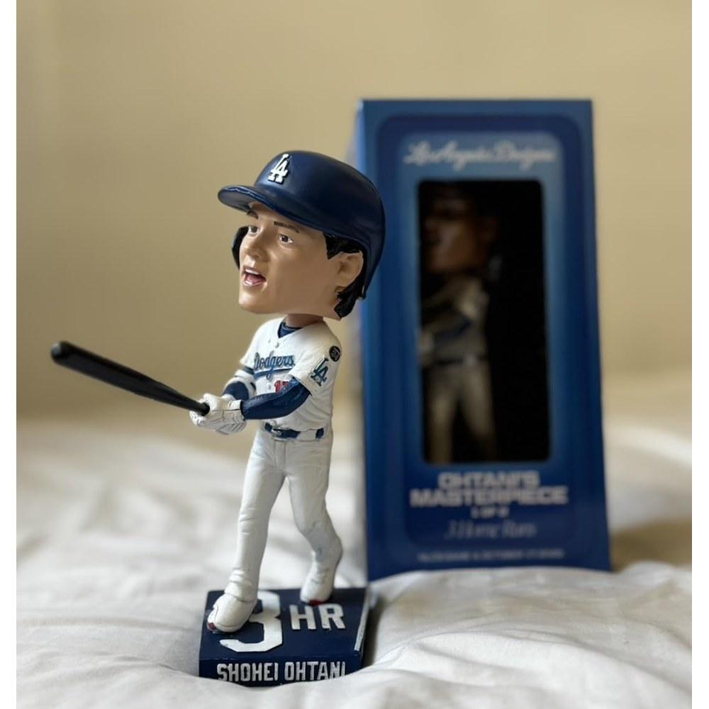 MLB Shohei Ohtani Bobblehead Greatest Game NLCS Game 4 Commemoration Dodgers Stadium Limited Figure 18cm